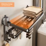 Compact Shower Organizer - No-Drill Suction Cup Design - صورة 7