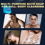 Men's Handmade Cologne Soap - Refreshing Scent Bar - صورة 11