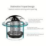 Stainless Steel Drain Cover with Hair Catcher, Rust-Proof - صورة 2