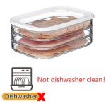 Stackable BPA-Free Food Containers - Space-Saving Airtight Set - Image 4