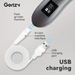 GERTZY Rechargeable Callus Remover Kit with LCD Display - صورة 5