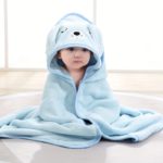 Cartoon Kids' Hooded Bath Towels - Soft & Absorbent