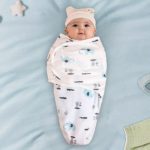 Soft Cotton Swaddle Set for Newborns 0-6 Months - صورة 7