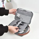 Gray Tech Travel Organizer Bag - Durable & Stylish Storage - صورة 7