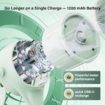 Rechargeable Shower Brush with Interchangeable Heads - صورة 8