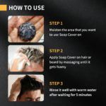 Men's Spice Scented Black Hair Soap Duo, 50 g, 2 Pack - Image 5