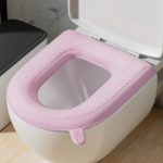 Waterproof Toilet Seat Cover - Quick Dry Comfort - صورة 7