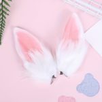 Pastel Bunny Ears Hair Clips for Easter Fun - صورة 3