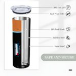 Battery-Inspired Stainless Tumbler: Perfect Gift Idea - صورة 4