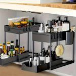 Maximize Space with 2-Tier Pull-Out Storage Organizer - Image 10