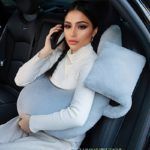 Plush Car Neck Pillow with Ergonomic Support - Image 2