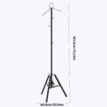 Elegant Vertical Clothes Rack - Middle Eastern Design - صورة 4