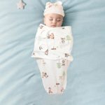 Soft Cotton Swaddle Set for Newborns 0-6 Months