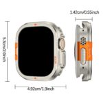 Aluminum Alloy Bumper Case for i Watch Series - صورة 2
