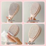 Travel-Friendly Retractable Massage Comb Duo - صورة 9