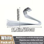 Compact Aluminum Closet Organizer: Space-Saving Solution - صورة 6