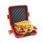 Quick-Crisp Microwave Sandwich Pan – Non-Stick & Durable - صورة 8