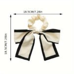 Chic Bowknot Hair Ties - No-Damage Style Essential - صورة 6