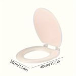 Silent-Closing Toilet Seat with Non-Slip Grip - صورة 6