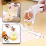 Stainless Steel Egg Cracker & Separator Tool - صورة 7