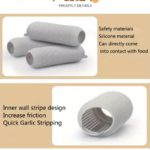 Effortless Garlic Peeler: Food-Safe Silicone Roller Tool - صورة 5