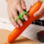 Durable Stainless Steel Vegetable Peeler with Non-Slip Grip - Image 3