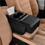 SUV & Truck Armrest Organizer with Cup Holders - صورة 3