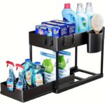Maximize Space with 2-Tier Pull-Out Storage Organizer - Image 5