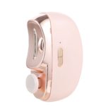 Electric for nail Clipper and Grinder Dual-Use with Splash Guard - Small Portable Home Manicure Tool, Anti-Squeeze Design, USB Rechargeable, Battery, White, for nail Care, Modern Aesthetic, Durable Plastic - صورة 7