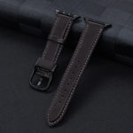 Elegant Synthetic Leather Strap for Apple Watch - Image 8