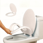 Silent-Closing Toilet Seat with Non-Slip Grip - صورة 9