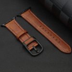 Elegant Synthetic Leather Strap for Apple Watch - Image 3