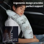 Y-Shaped Kids Travel Pillow for Car, Train & Plane Comfort - صورة 2