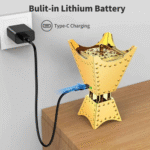 Electric Incense Burner with Quran Speaker, Remote Control & App – Model SQ-668 - صورة 6