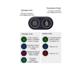 USB Heated Scarf 2-in-1 Electric Warm Neck Wrap & Vibration Massage Shawl - Image 4