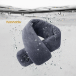 USB Heated Scarf 2-in-1 Electric Warm Neck Wrap & Vibration Massage Shawl - Image 6