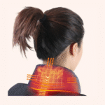 USB Heated Scarf 2-in-1 Electric Warm Neck Wrap & Vibration Massage Shawl - Image 8