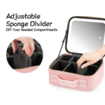 Makeup Travel Case with LED Mirror - Image 3