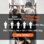 Horizontal Bar Household Indoor Pull-up Device Home Non-punching Door Single Rod Stretching Fitness Equipment - صورة 4