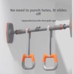 Horizontal Bar Household Indoor Pull-up Device Home Non-punching Door Single Rod Stretching Fitness Equipment
