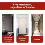 Doorway Pull-Up Bar - No-Drill Installation, Adjustable Width , Door-Mounted Strength - صورة 11