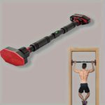 Doorway Pull-Up Bar - No-Drill Installation, Adjustable Width , Door-Mounted Strength - صورة 6