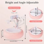 3-in-1 Kindle Pillow Stand with 3-Axis Adjustable Arm, Tablet Stand - صورة 5