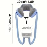 U-shaped neck protection pillow, bedside pillow, foreign trade travel pillow, mobile phone pillow, internet celebrity, same lazy phone holder - صورة 2