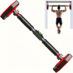 Doorway Pull-Up Bar - No-Drill Installation, Adjustable Width , Door-Mounted Strength - صورة 4