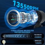 Portable Foldable Handheld Fan with USB Charging, Ultra-Quie - صورة 8