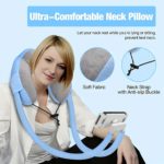 U-shaped neck protection pillow, bedside pillow, foreign trade travel pillow, mobile phone pillow, internet celebrity, same lazy phone holder - صورة 11