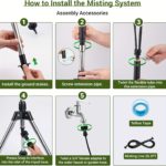 1pc Upgraded Portable Stand Misters for Outside - صورة 5