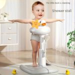 Adjustable Folding Standing Bath Table