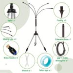 1pc Upgraded Portable Stand Misters for Outside